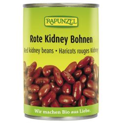 Fasole kidney rosie in doza bio x400g Rapunze