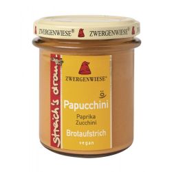 Crema tartinabila vegetala Papucchini cu ardei si zucchini fara gluten x 160g Zwergenwiese