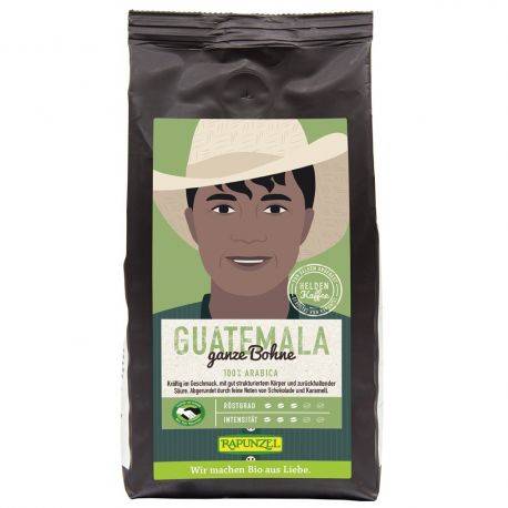Cafea Arabica boabe Guatemala bio x 250g Rapunzel