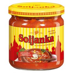 Ciorba dulce-acrisoara cu carne, Soljanka x 330ml Harzer