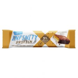 Baton proteic Infinity 31% proteina, cu caramel sarat x 55g Max Sport