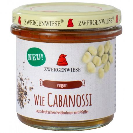 Crema tartinabila vegetala bio Cabanossi x 140g Zwergenwiese