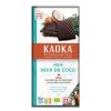 Ciocolata, neagra 58% cu cocos, 100g Kaoka