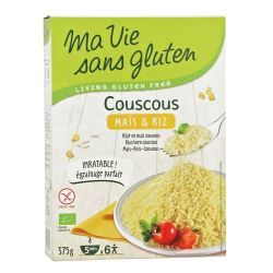 Cuscus, din porumb si orez, fara gluten, 375g Ma vie sans gluten