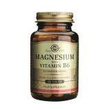 Magneziu, cu vitamina B6 x 100 tablete Solgar