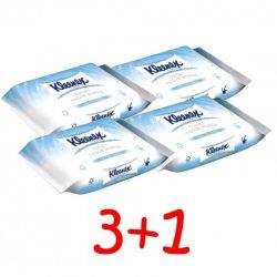 Promo 3+1 Kleenex fresh - Hartie igienica umeda