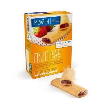 Mevalia, Fruit bar, fara gluten, pku, (5x25g) 125g 