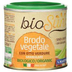 Amestec vegetal granular bio pentru supa fara gluten, fara drojdie x 120g bioSUN