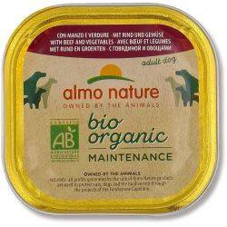 BioOrganic Maintenance Hrana umeda pentru caine adult cu vita si legume x 300g Almo Nature
